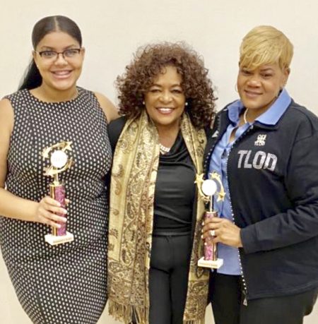 Top Teens President and Advisor honored